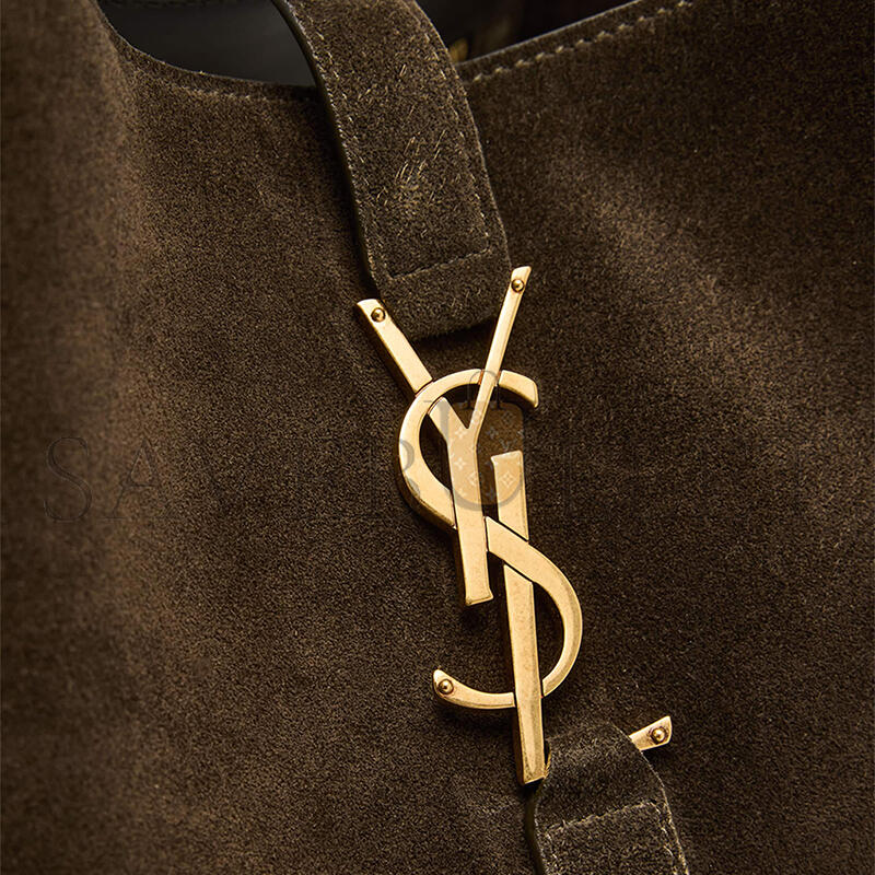 YSL LE 5 À 7 BEA SUEDE TOTE 763435008IW1997 (50*28*18cm)